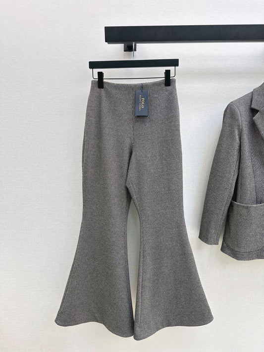 Ral NEW plaid flared pants