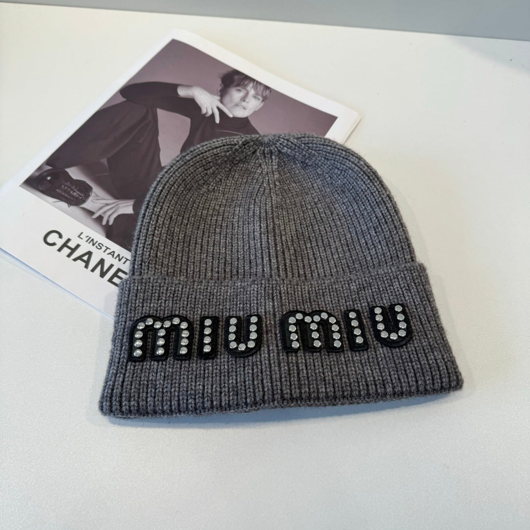 Miu New woolen hat