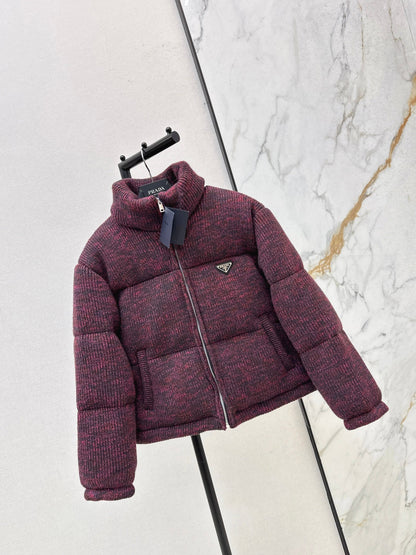 Pra NEW wool knit down jacket