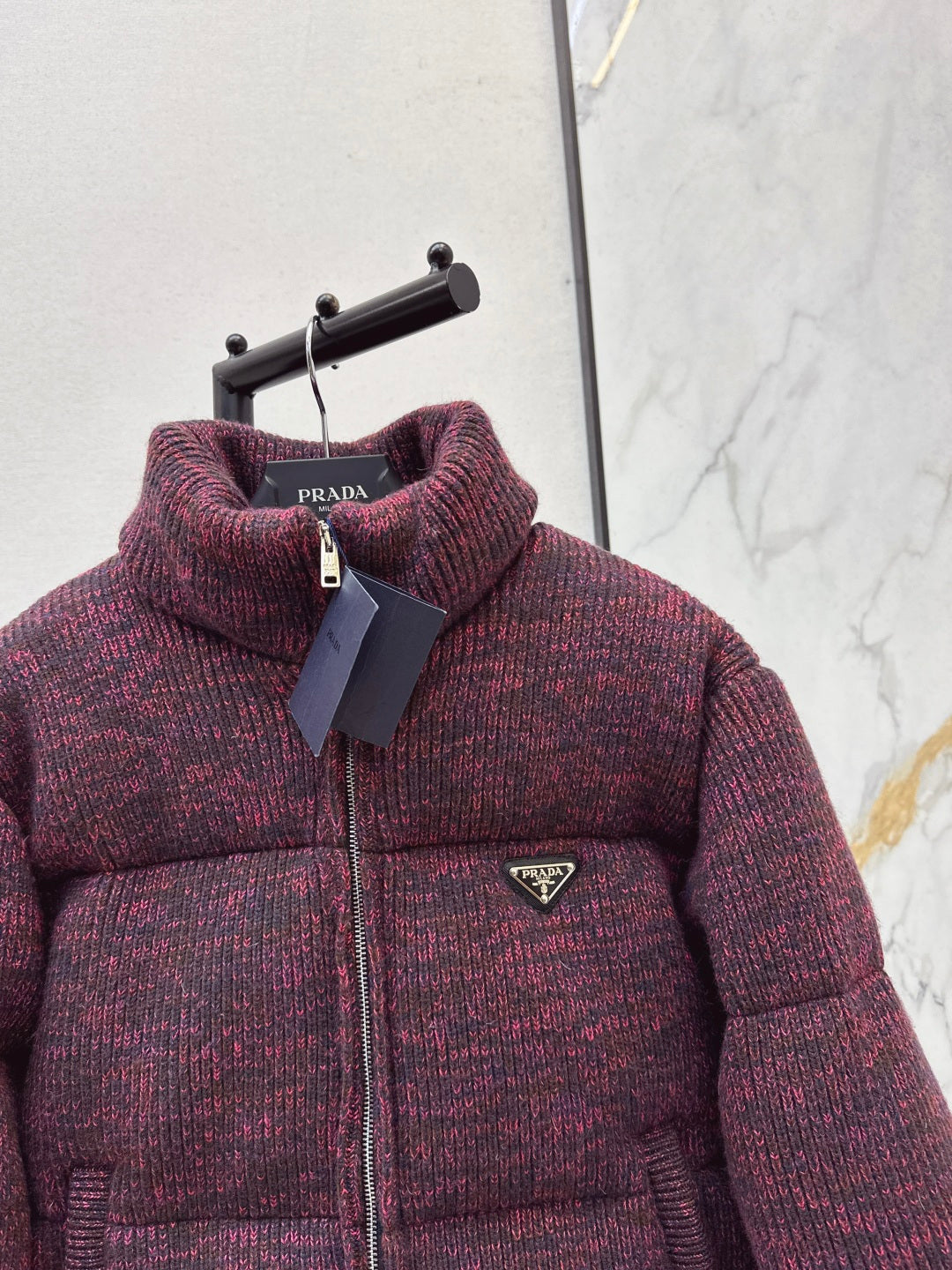 Pra NEW wool knit down jacket