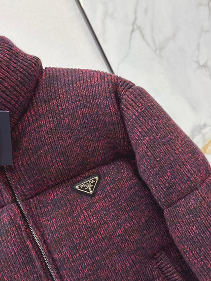 Pra NEW wool knit down jacket