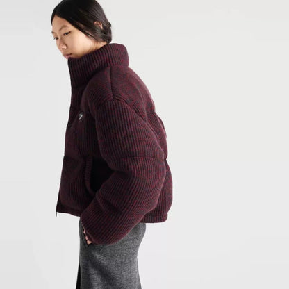 Pra NEW wool knit down jacket