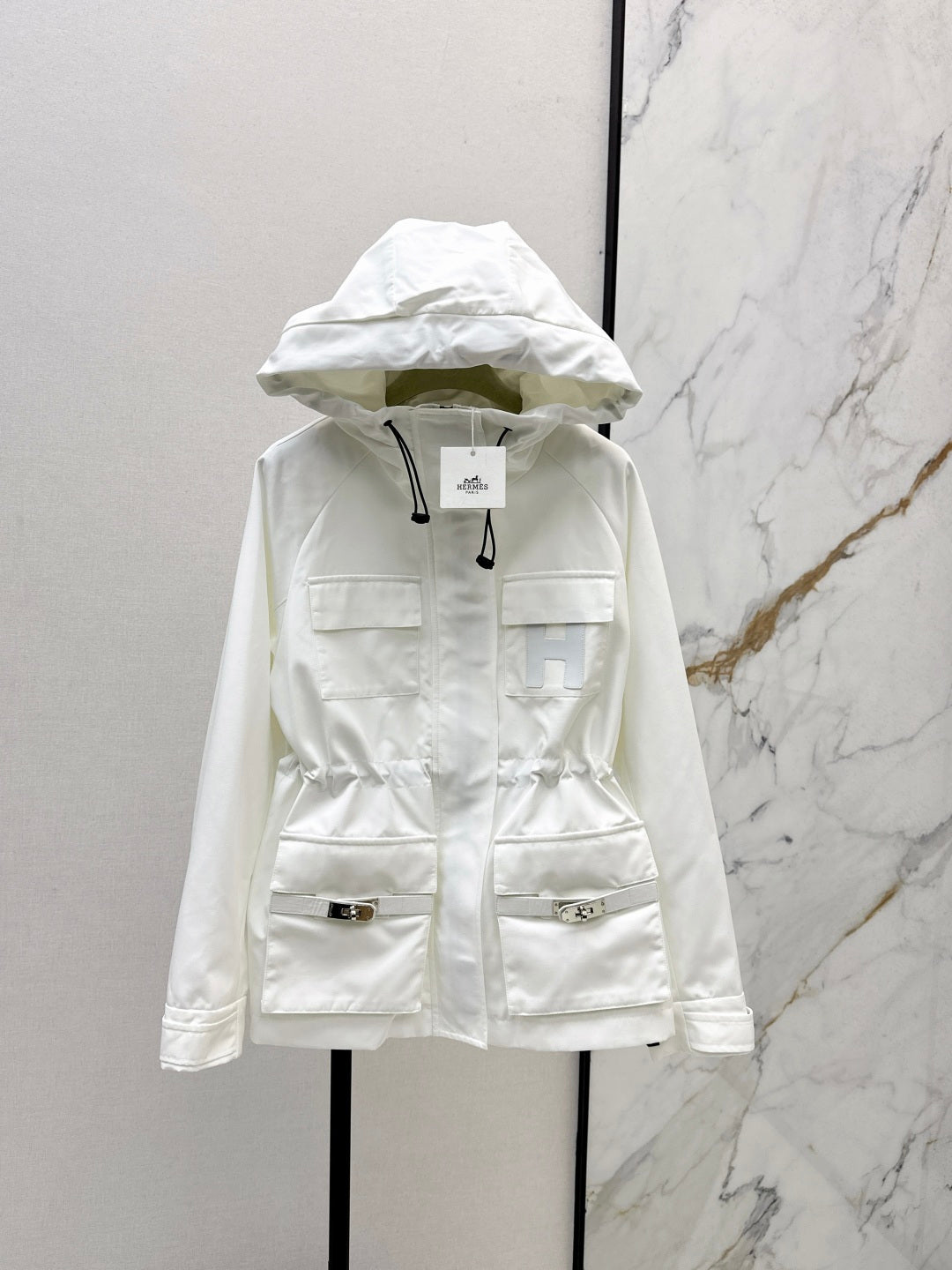 Herm NEW Hooded trench coat