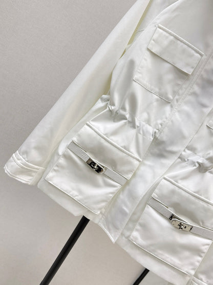 Herm NEW Hooded trench coat