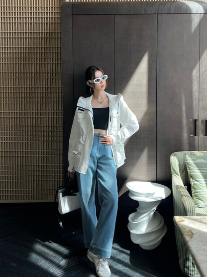 Herm NEW Hooded trench coat