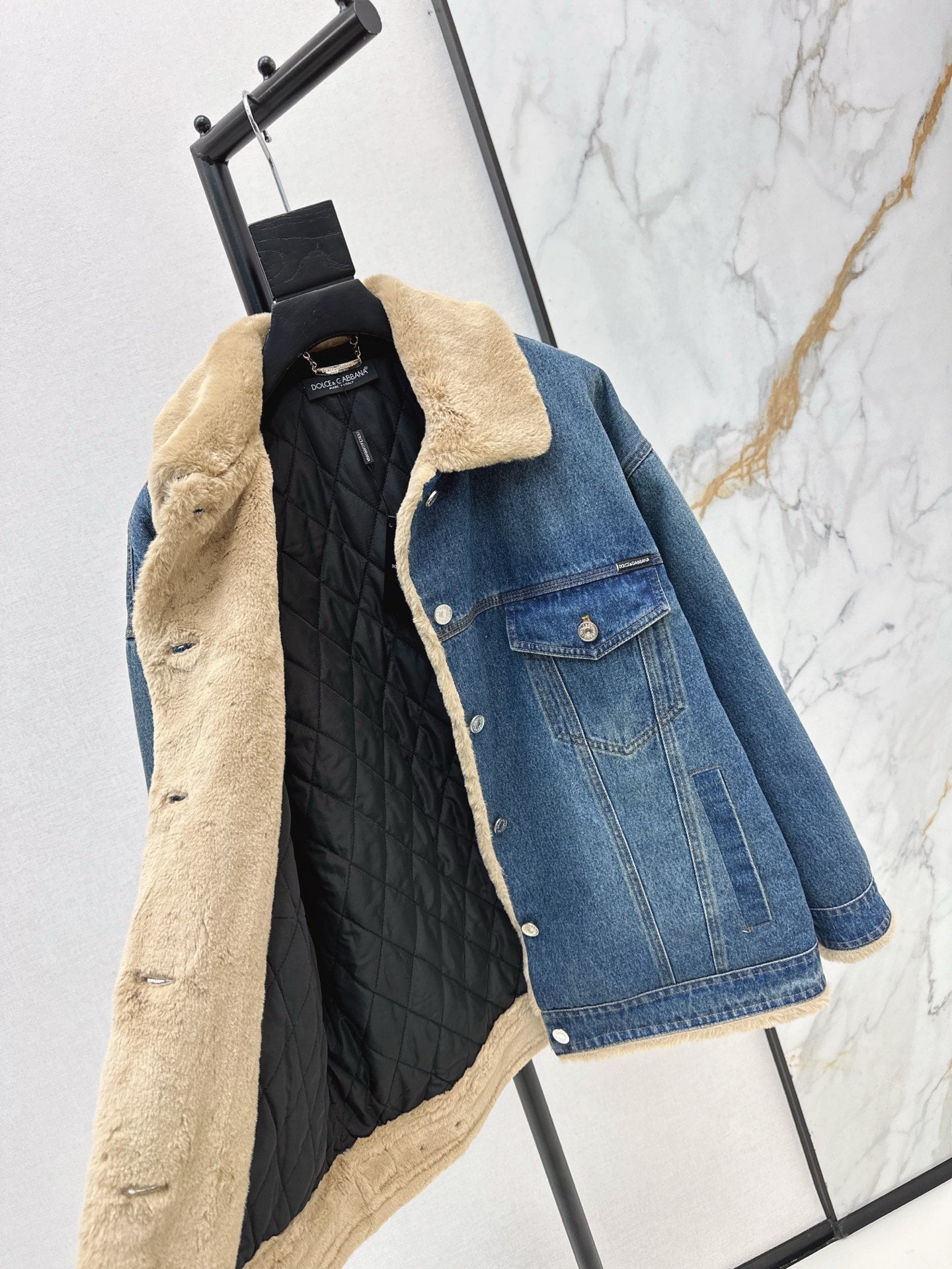 Ral NEW denim padded jacket