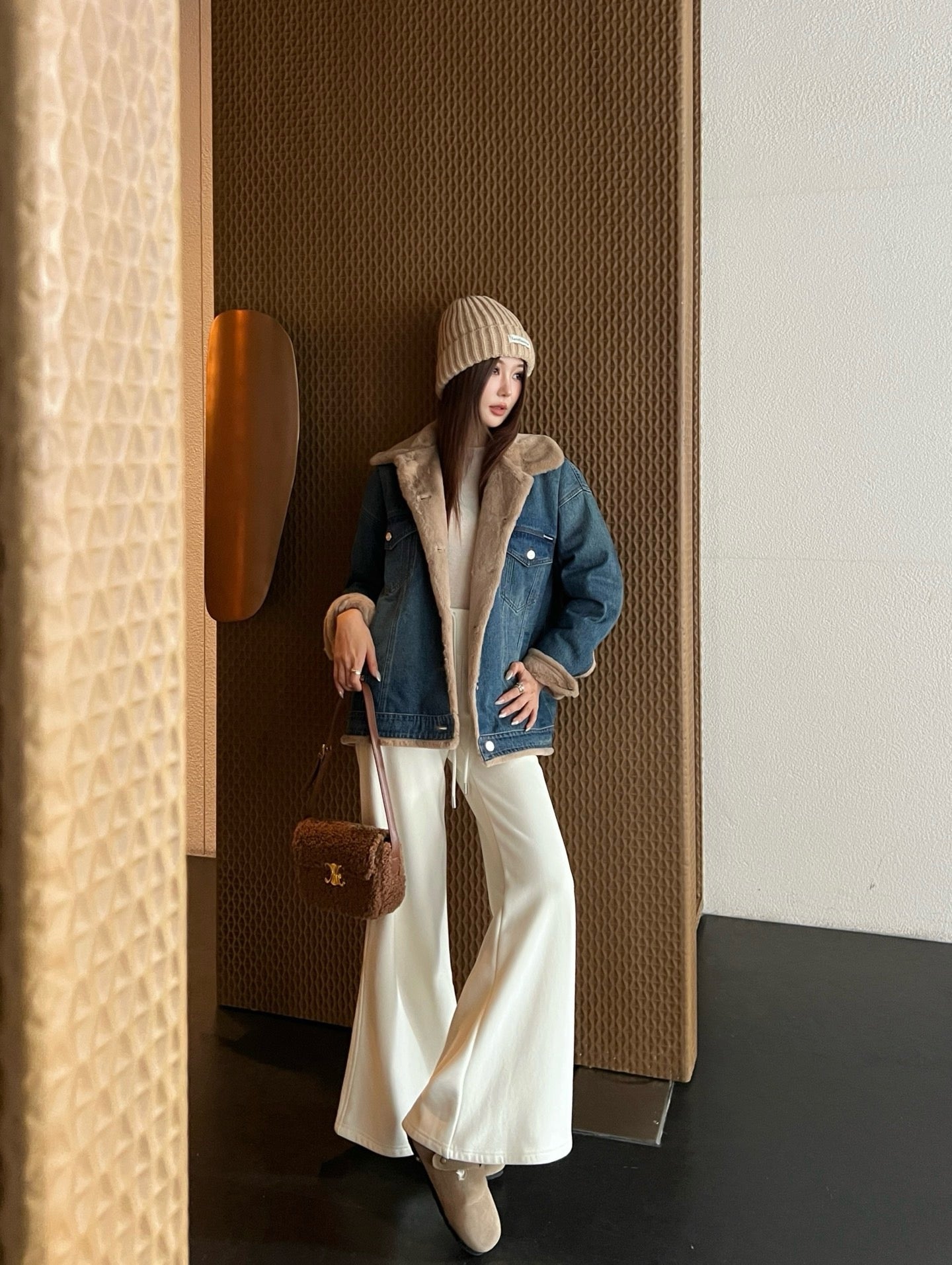 Ral NEW denim padded jacket