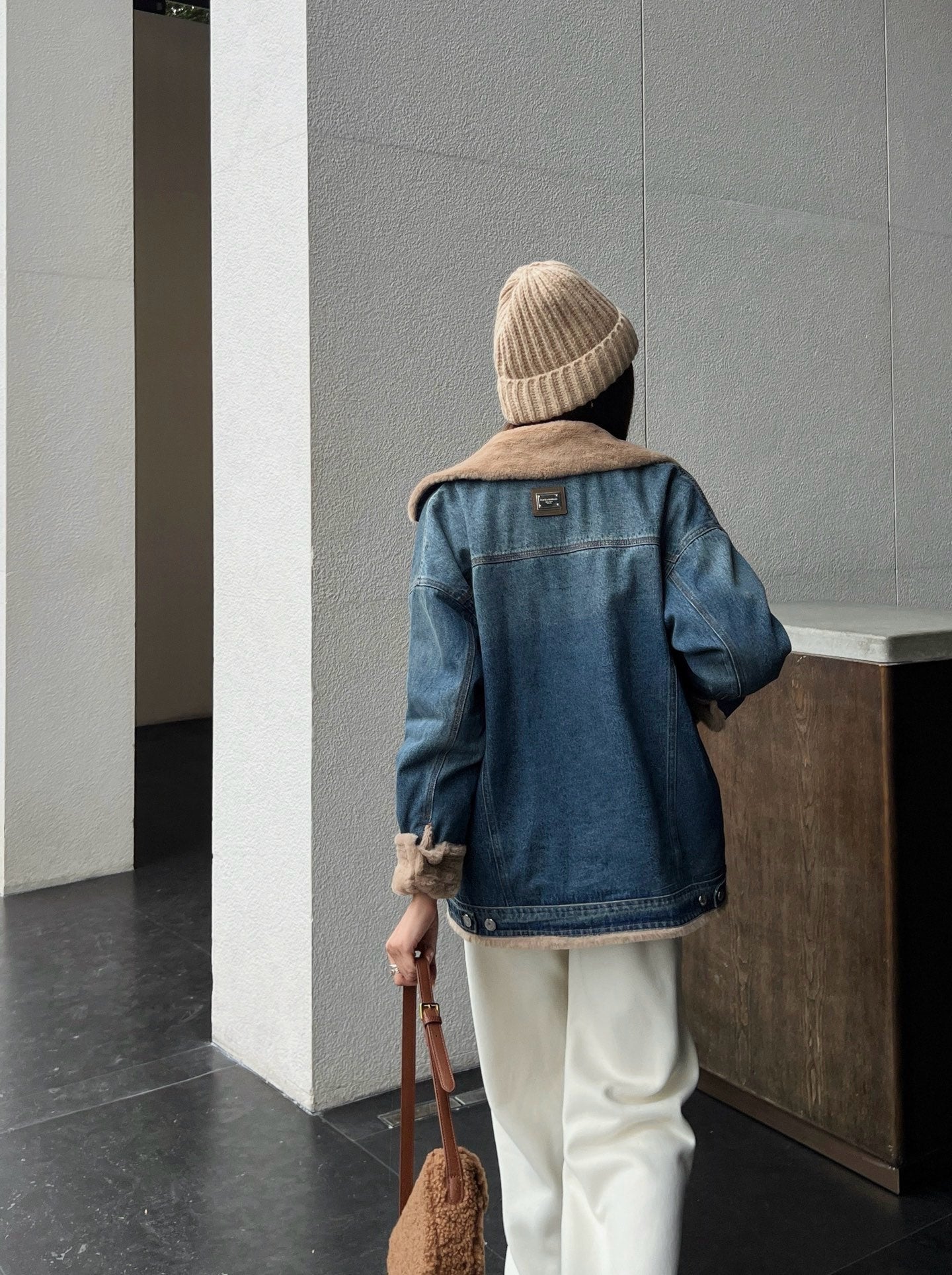 Ral NEW denim padded jacket