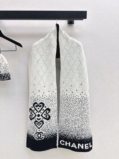 Chan NEW cashmere hat scarves