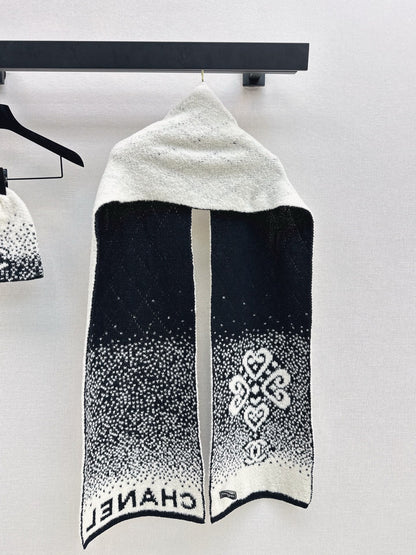 Chan NEW cashmere hat scarves