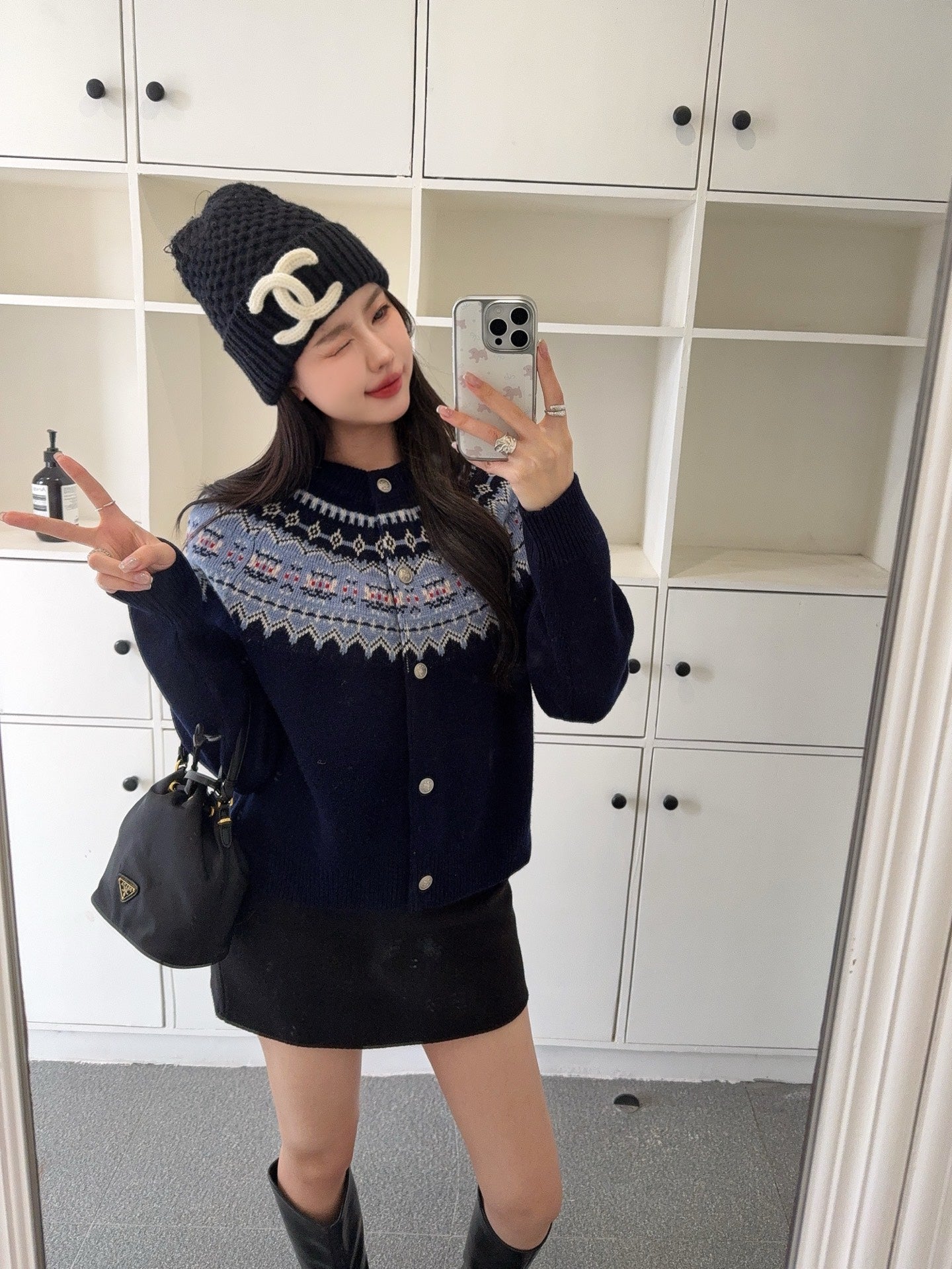 Loro NEW Fair Isle cardigan