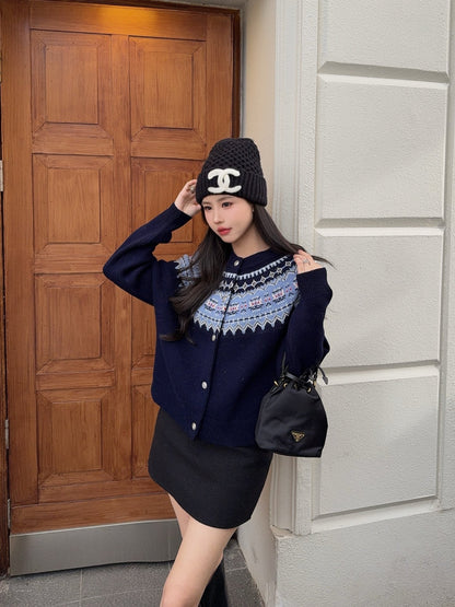 Loro NEW Fair Isle cardigan