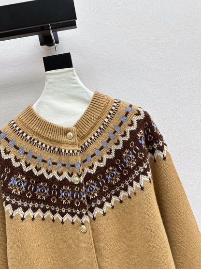 Loro NEW Fair Isle cardigan