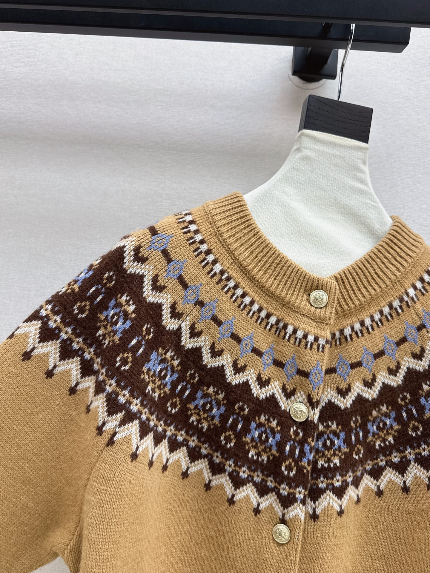Loro NEW Fair Isle cardigan
