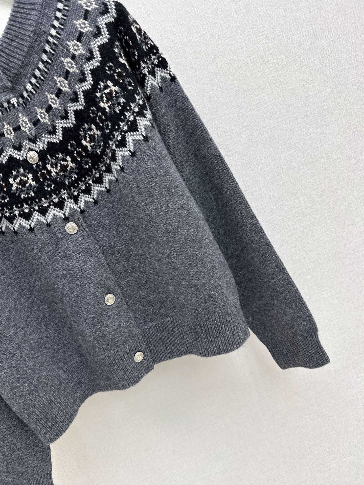 Loro NEW Fair Isle cardigan