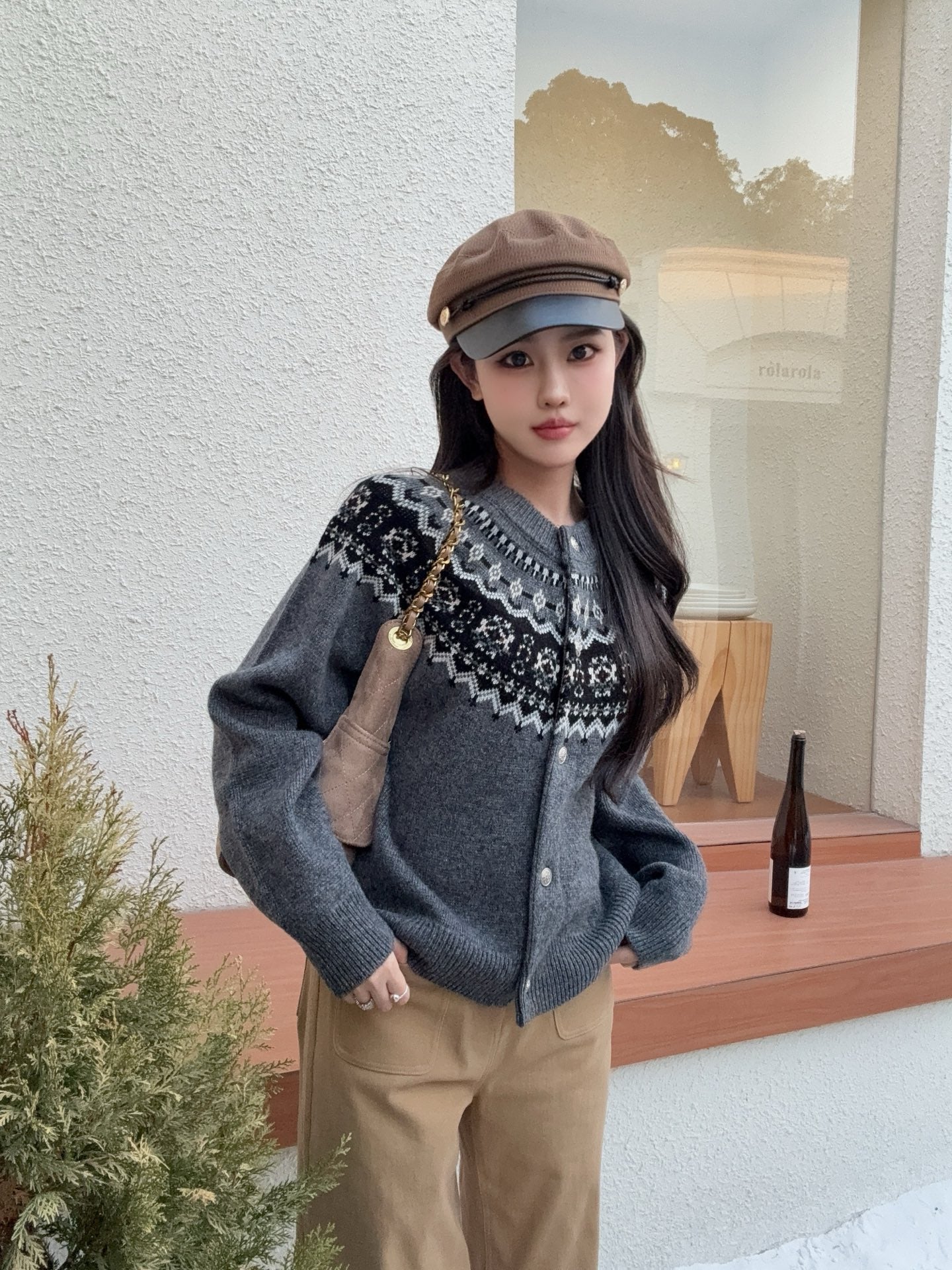 Loro NEW Fair Isle cardigan