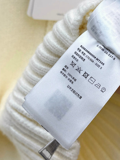 Monc NEW Detachable hooded knit jacket