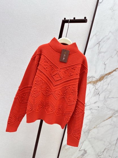 Loro NEW jacquard sweater