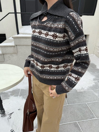 Loro NEW fair isle sweater