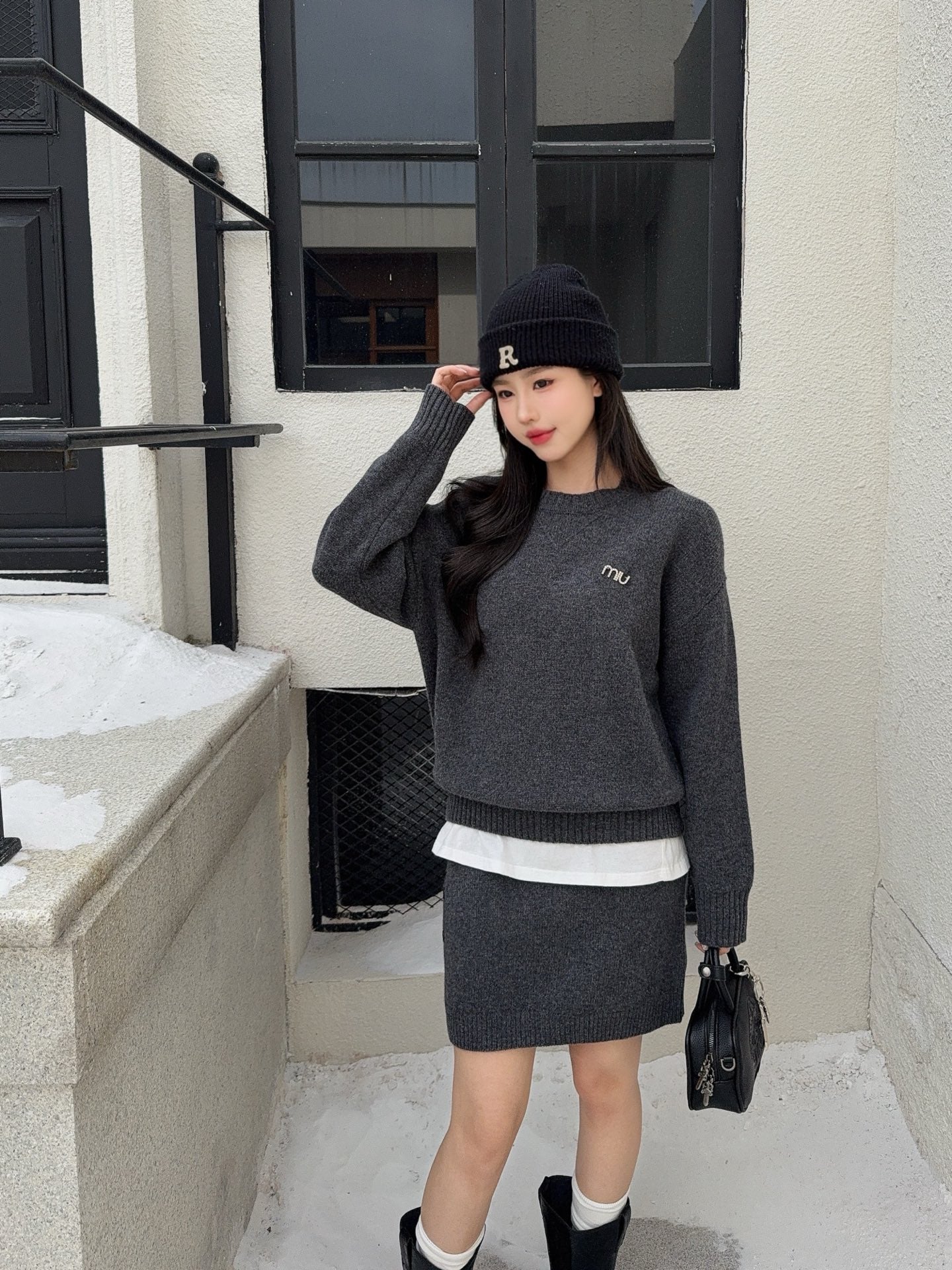 Miu NEW knitted suit