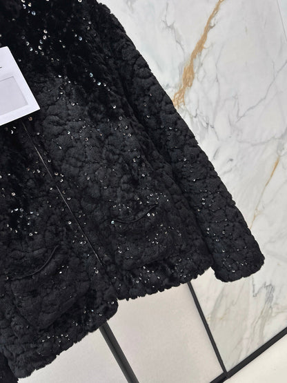 Chan NEW zipper fleece jacket