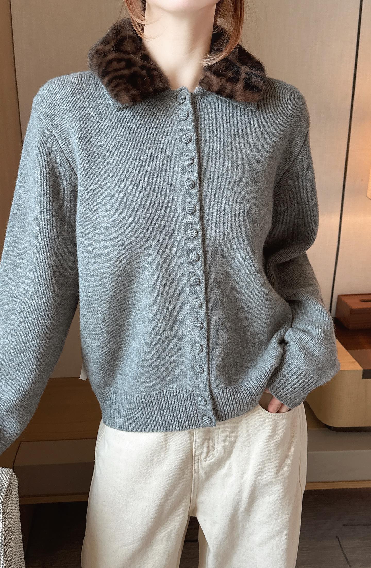 Miu NEW wool cardigan