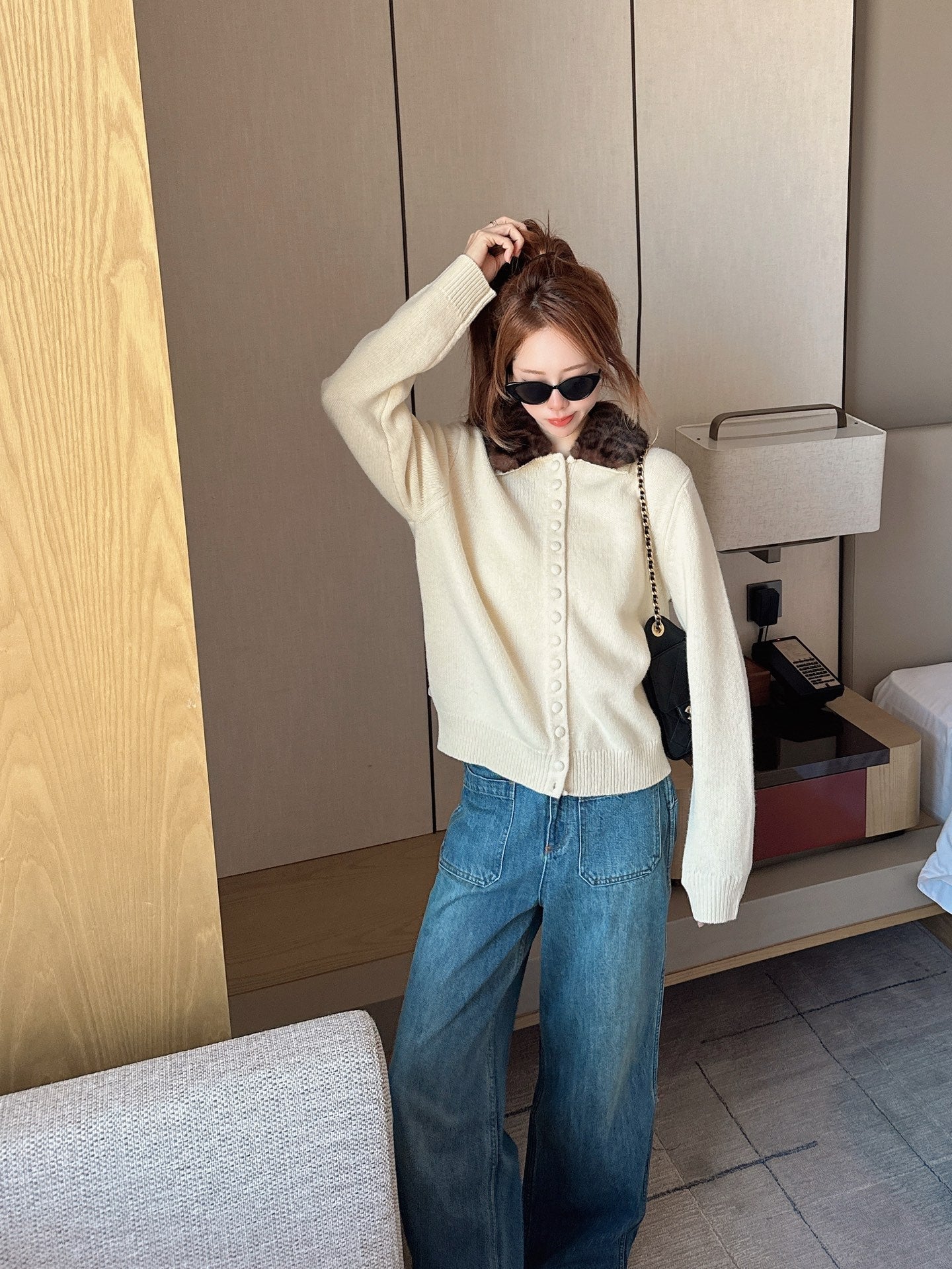 Miu NEW wool cardigan