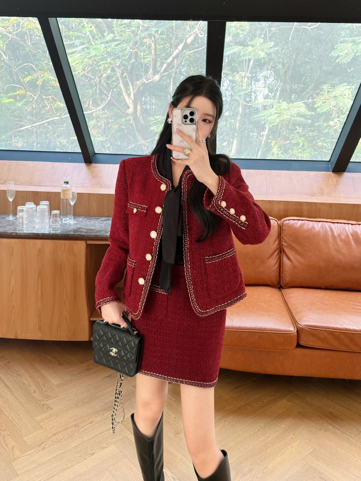 Chan NEW woven jacket