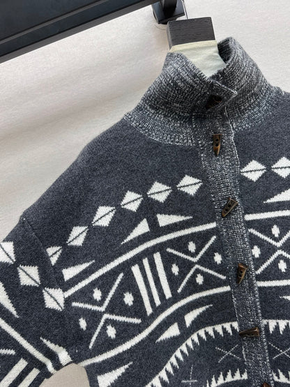 Loro NEW fair isle wool cardigan