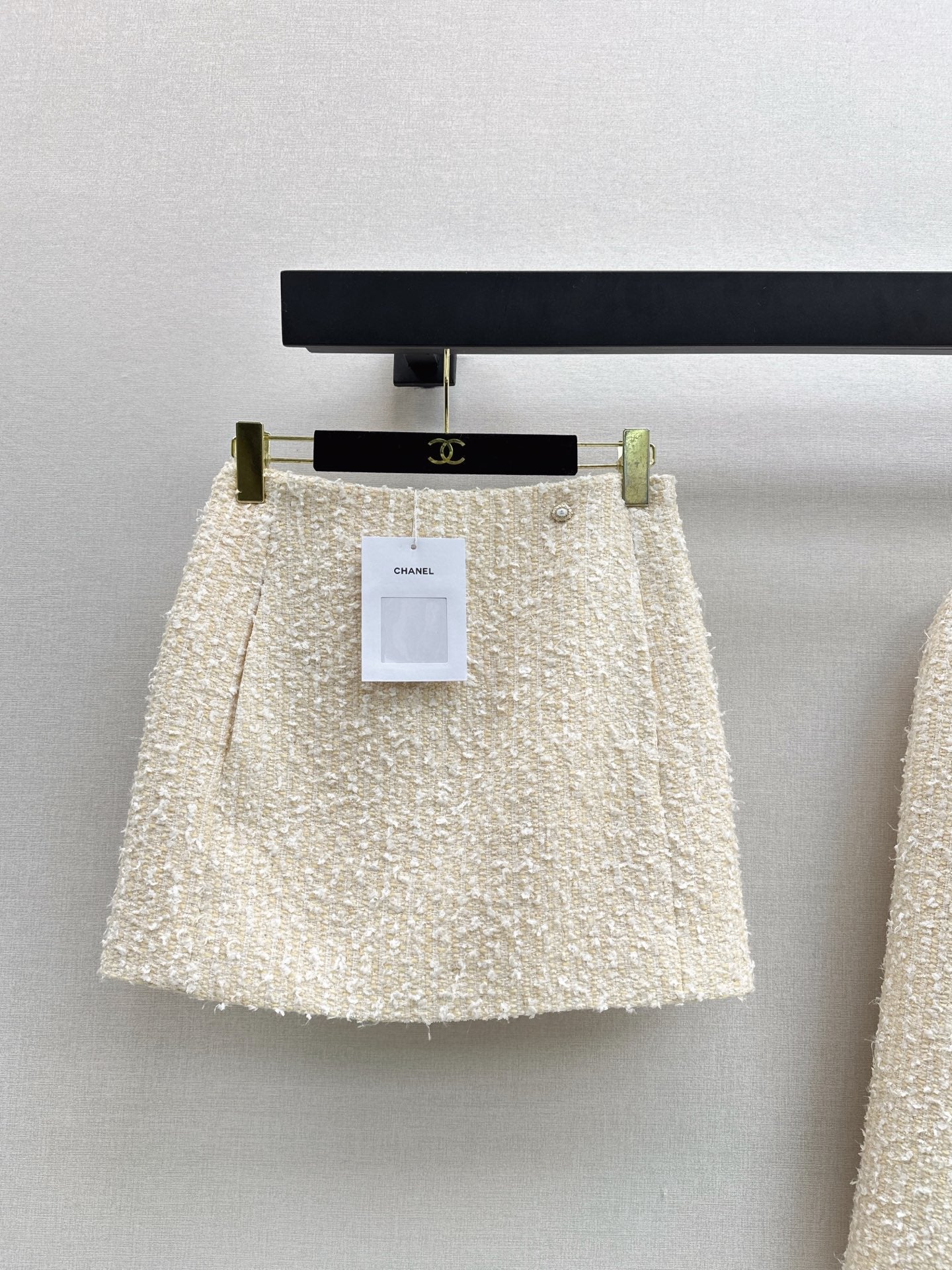 Chan NEW woven skirt