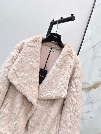 Fend NEW fur fleece jacket