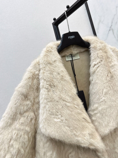 Fend NEW fur fleece jacket