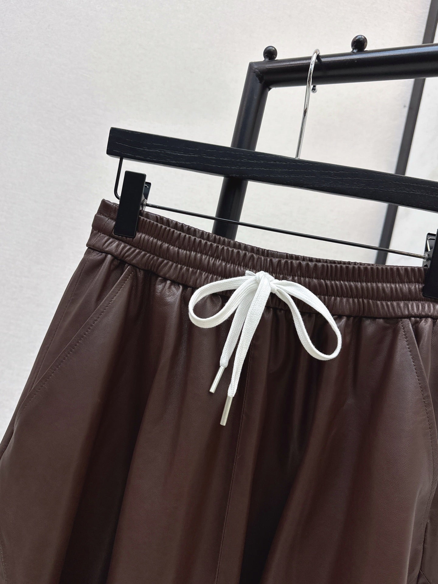 Row NEW leather skirt