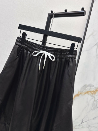 Row NEW leather skirt