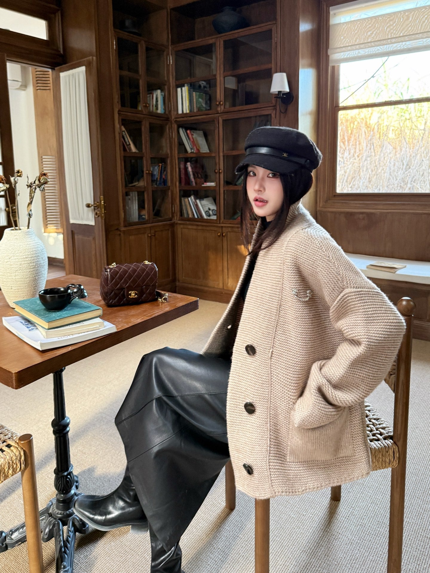 Chan NEW wool cardigan