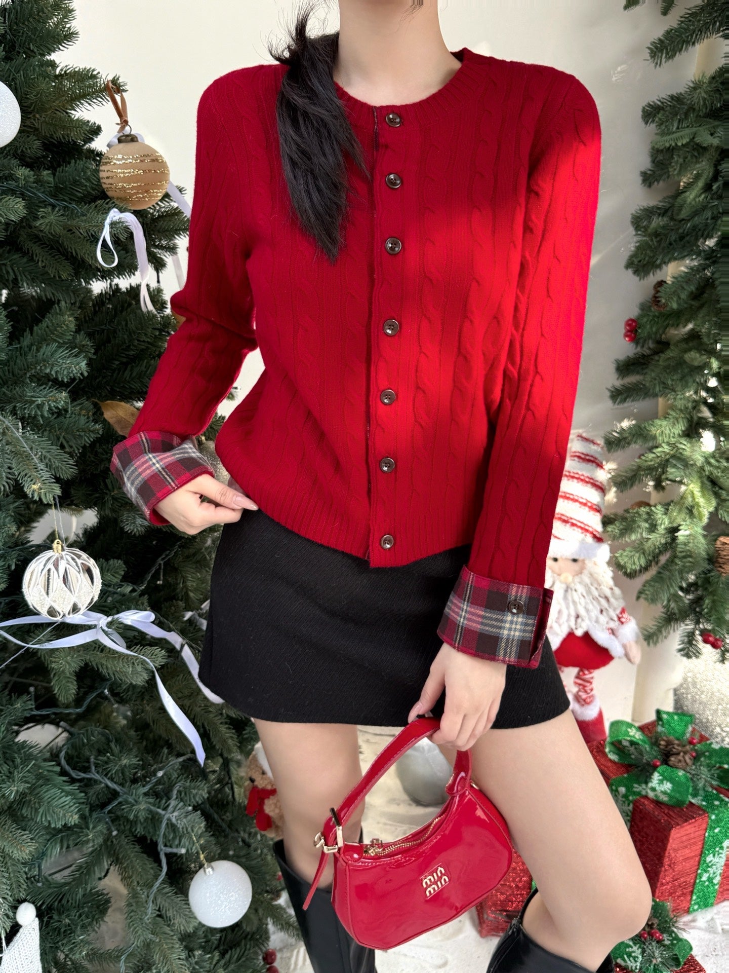 Brun NEW knitted cardigan