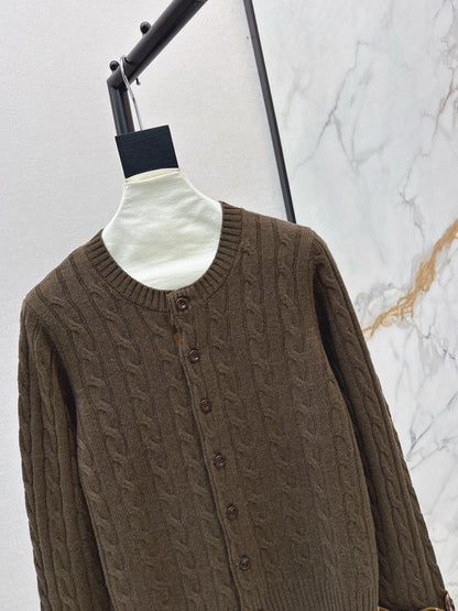 Brun NEW knitted cardigan