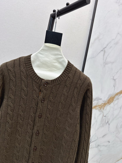 Brun NEW knitted cardigan