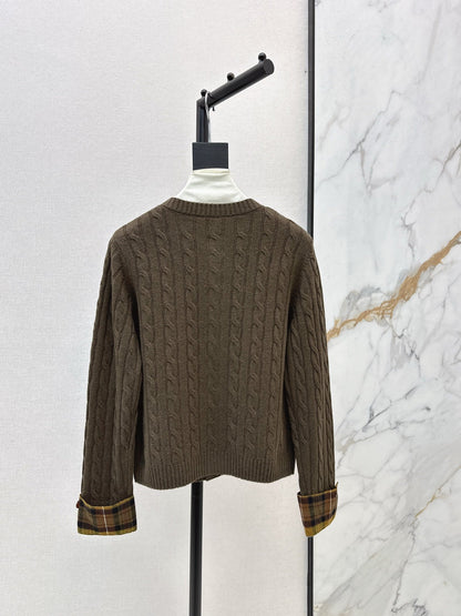 Brun NEW knitted cardigan