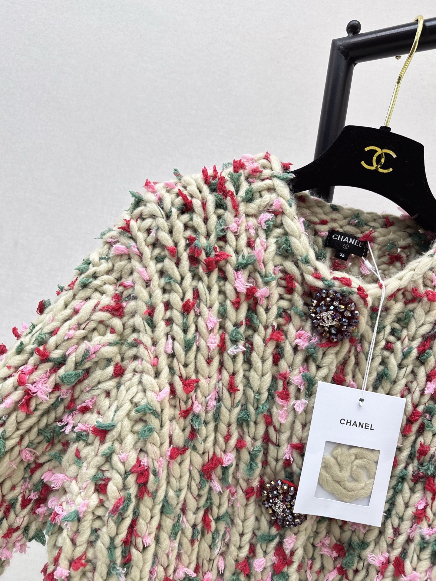 Chan NEW vintage knitted cardigan