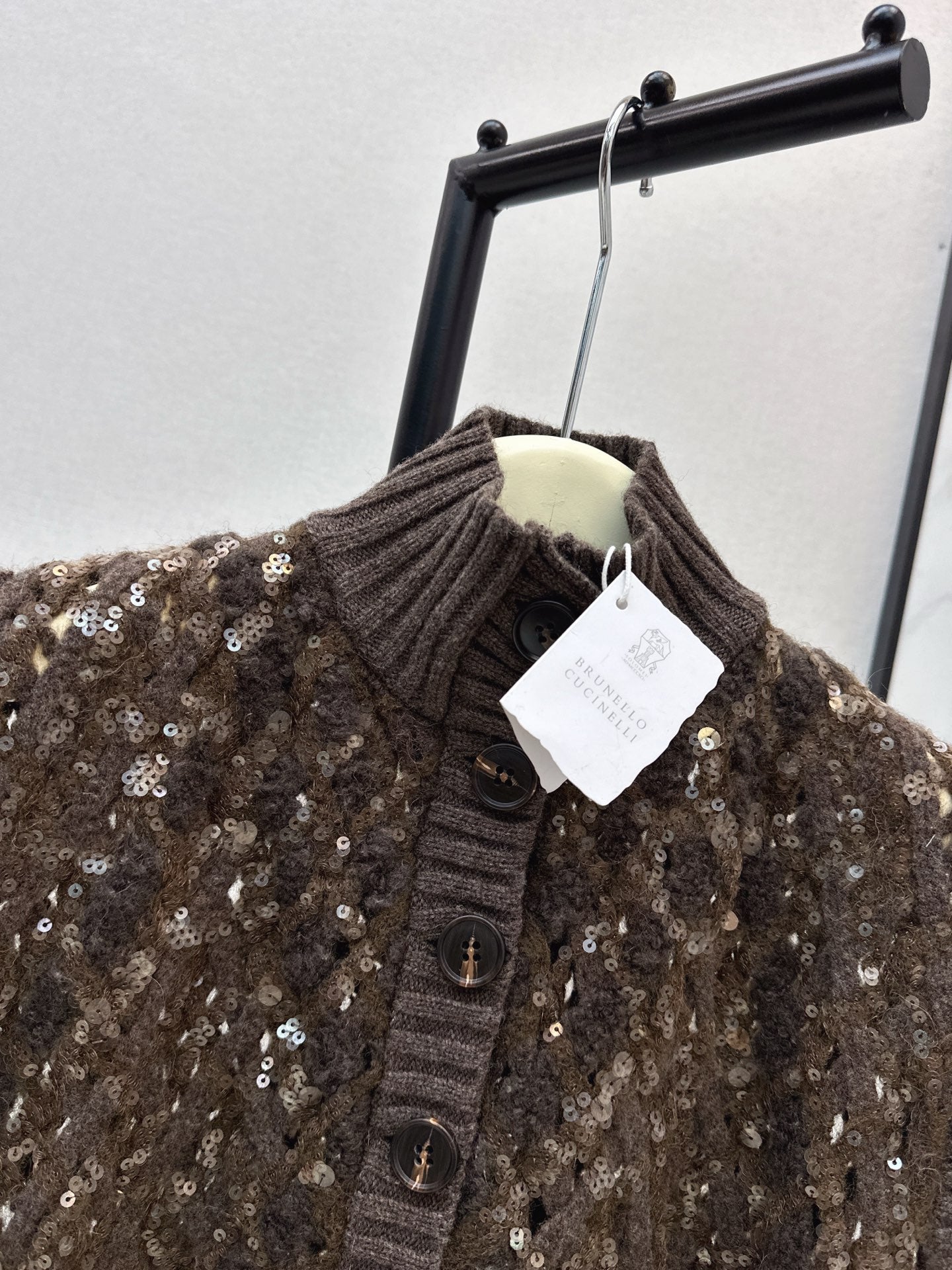 Brun NEW sequined vest