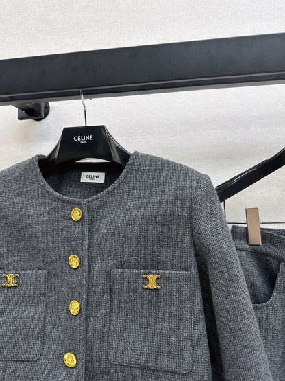 Ce1i NEW woolen suit