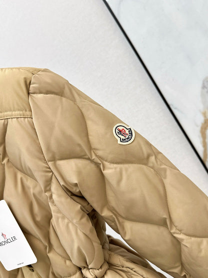 Monc NEW Teddy bear vest + drawstring down jacket set