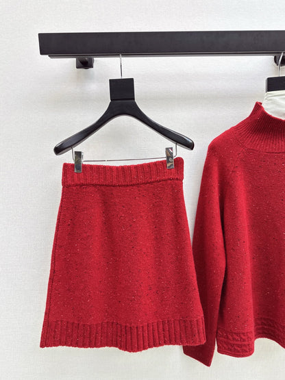 Brun NEW knitted suit