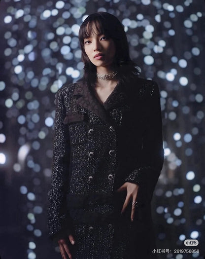 Chan NEW Jacquard tweed jacket