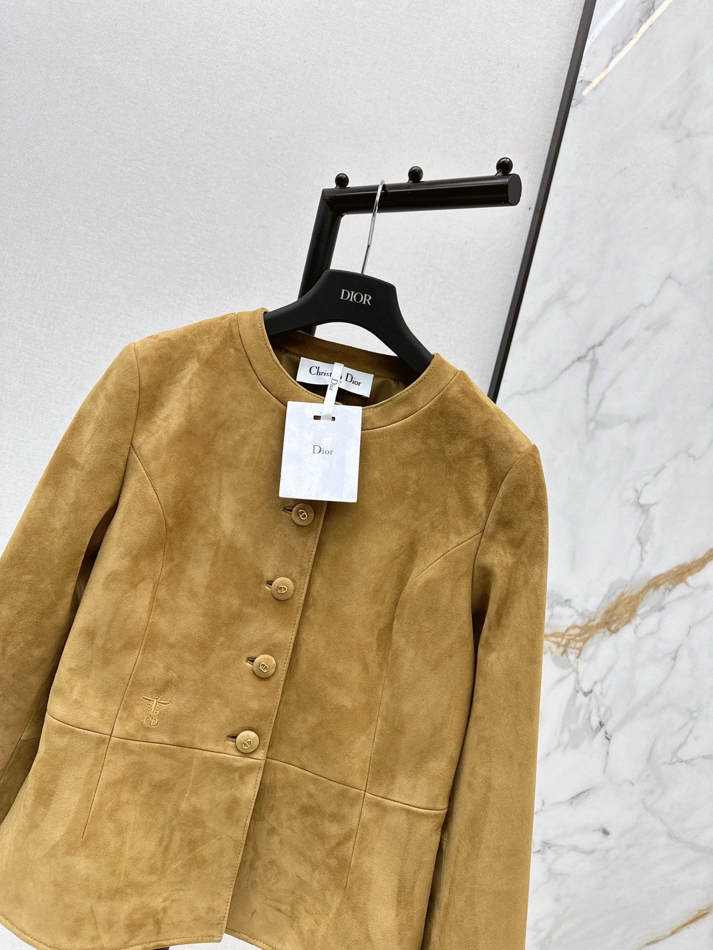 CD NEW suede leather jacket