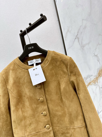 CD NEW suede leather jacket