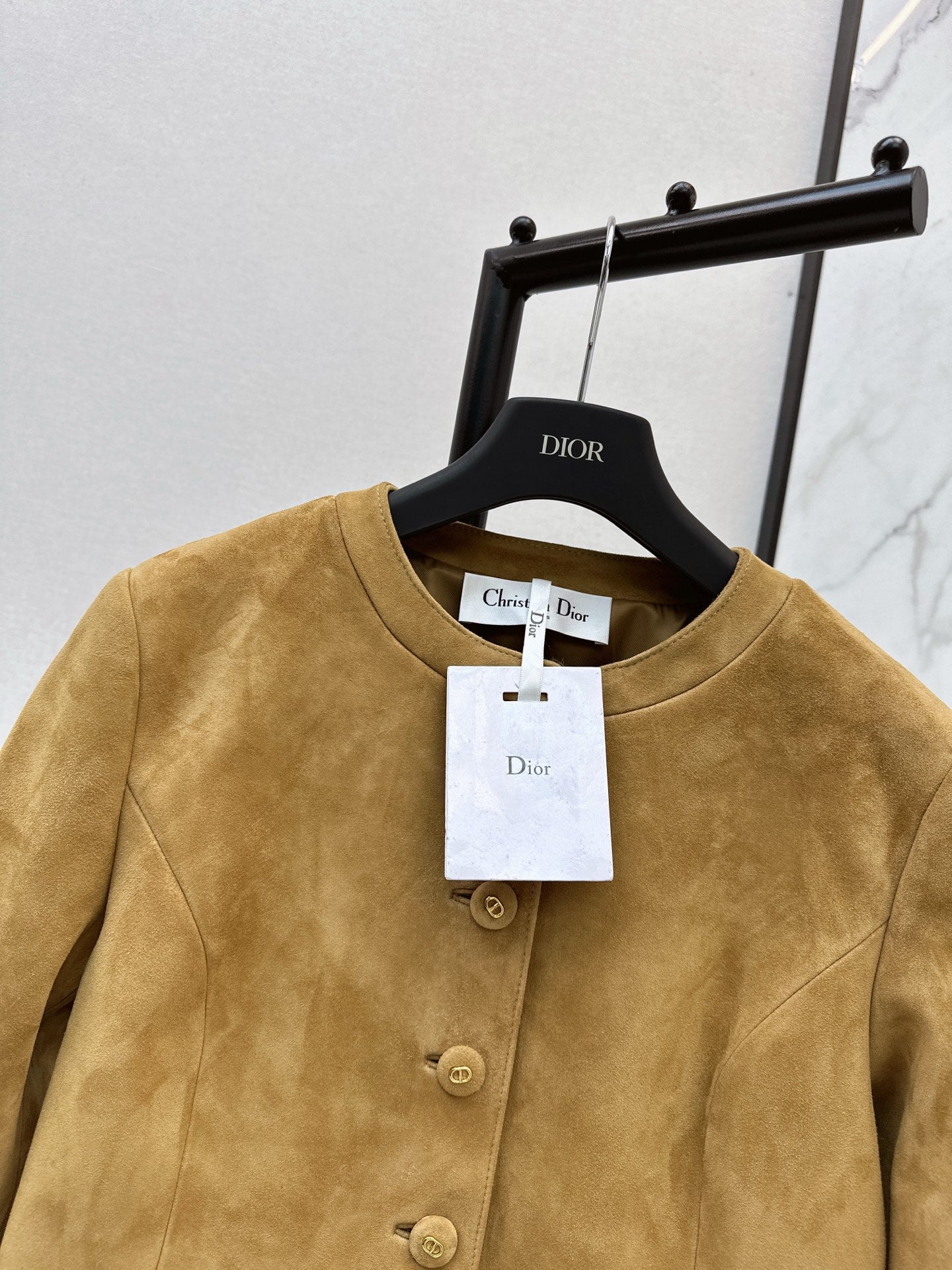 CD NEW suede leather jacket