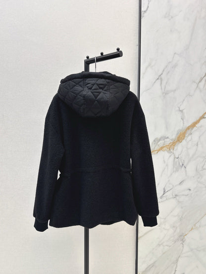 Pra NEW Hooded woolen jacket