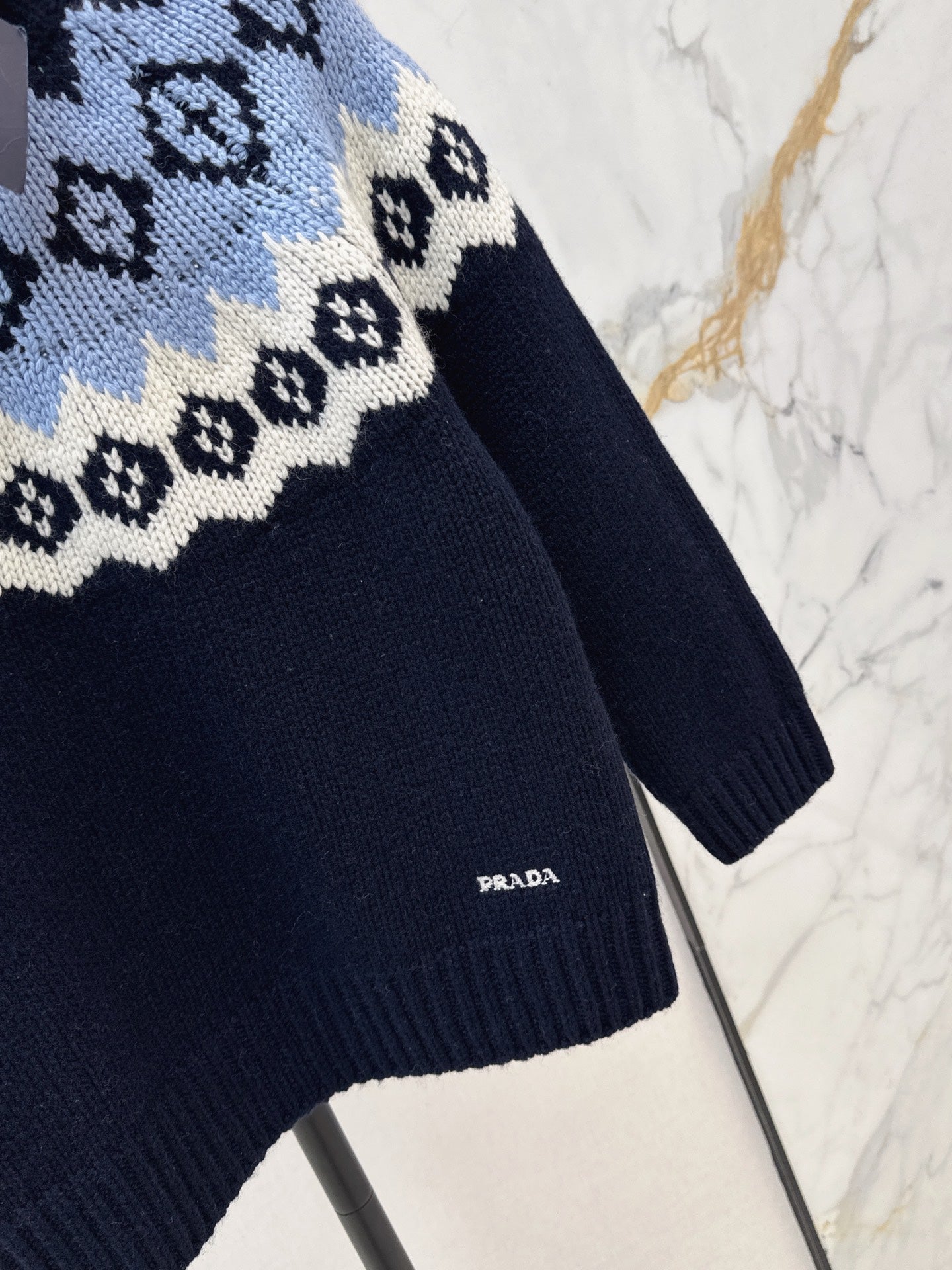Pra NEW Fair Isle jacquard sweater
